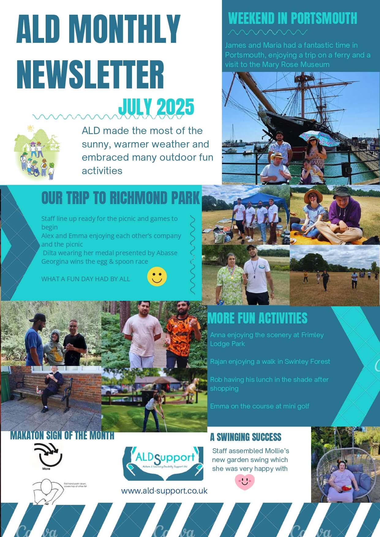Our monthly newsletter for July 2025.