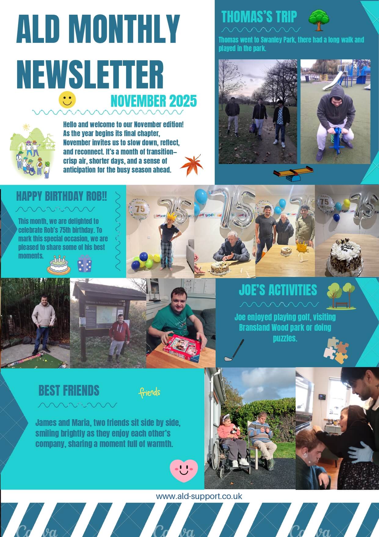 Our monthly newsletter for November 2025.