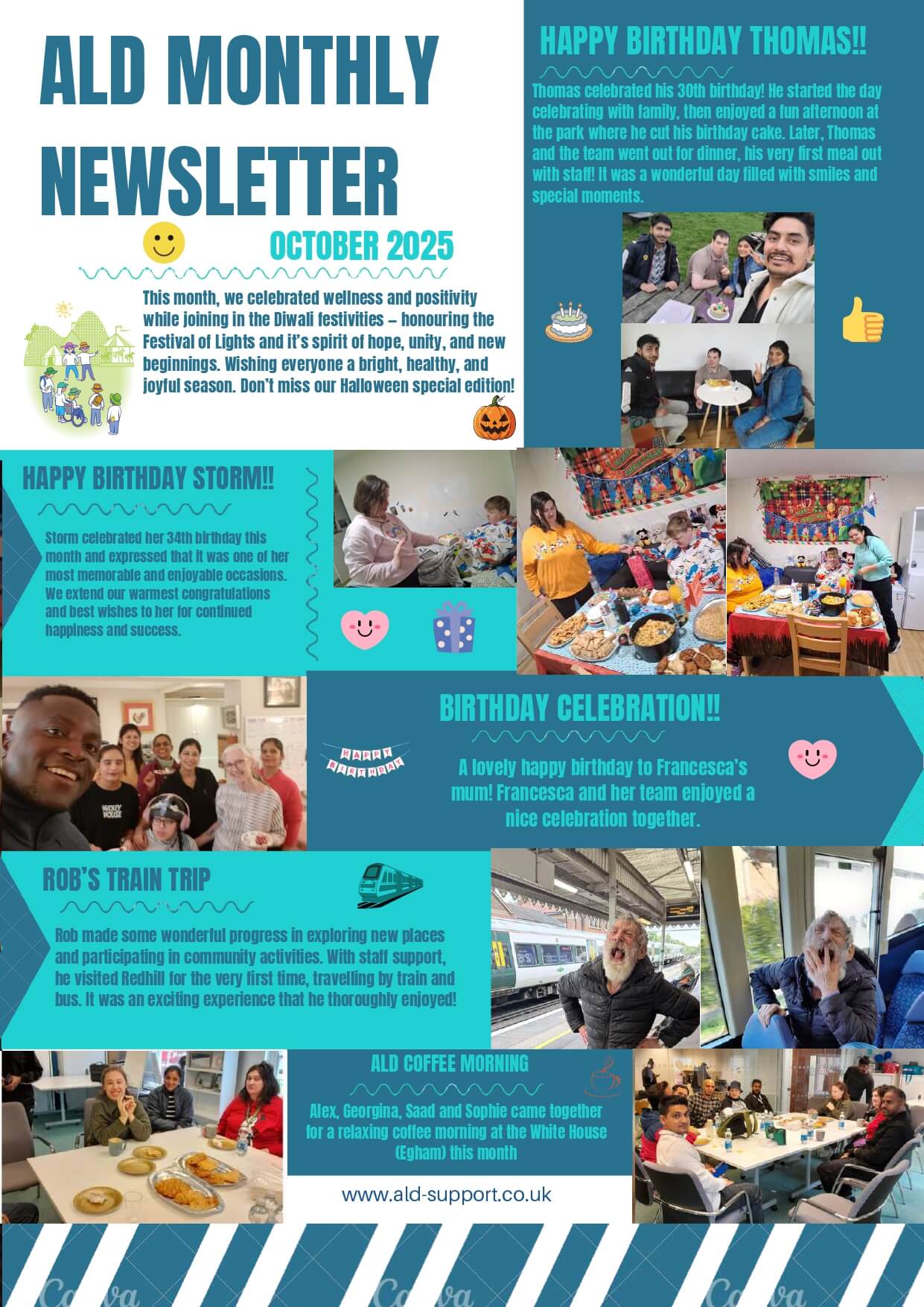 Our monthly newsletter for October 2025.