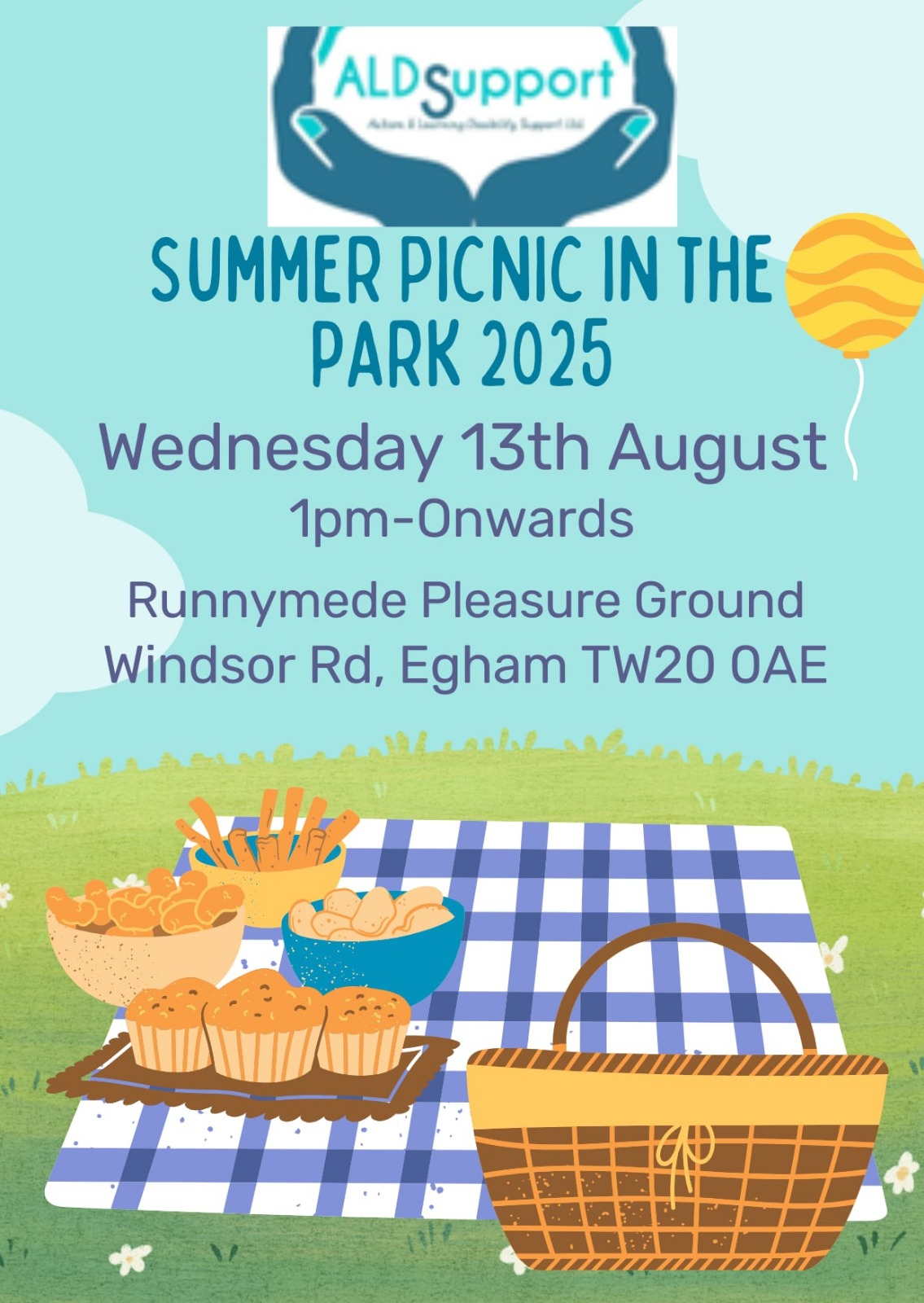 Our monthly events for August 2025.