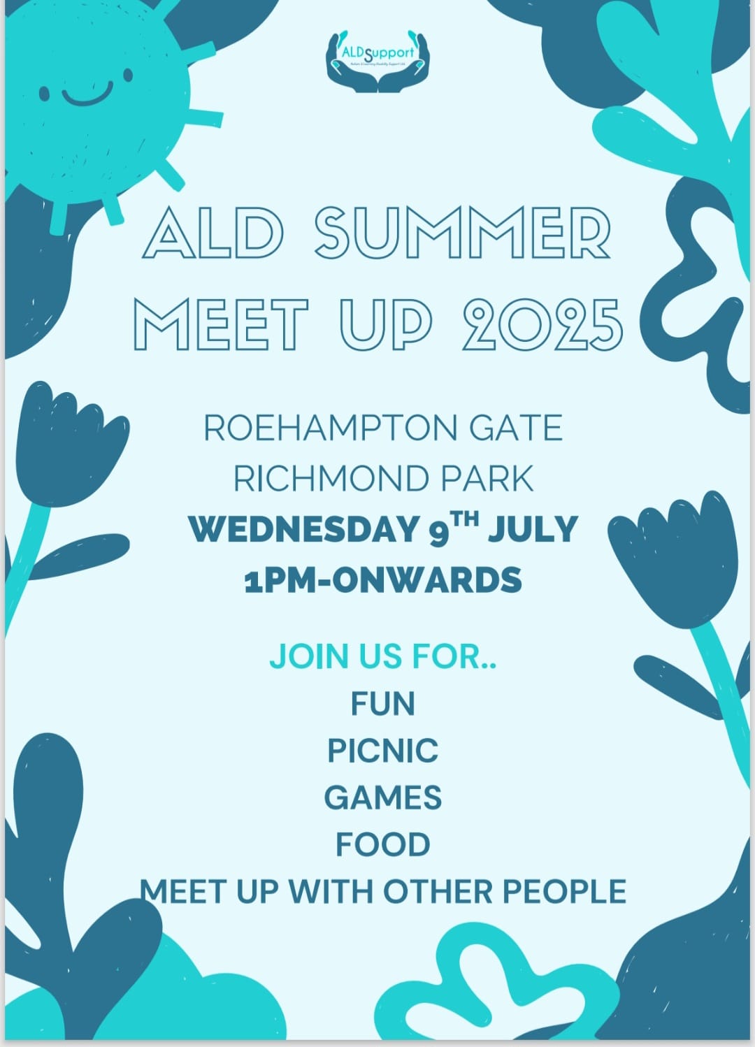 Our monthly events for July 2025.