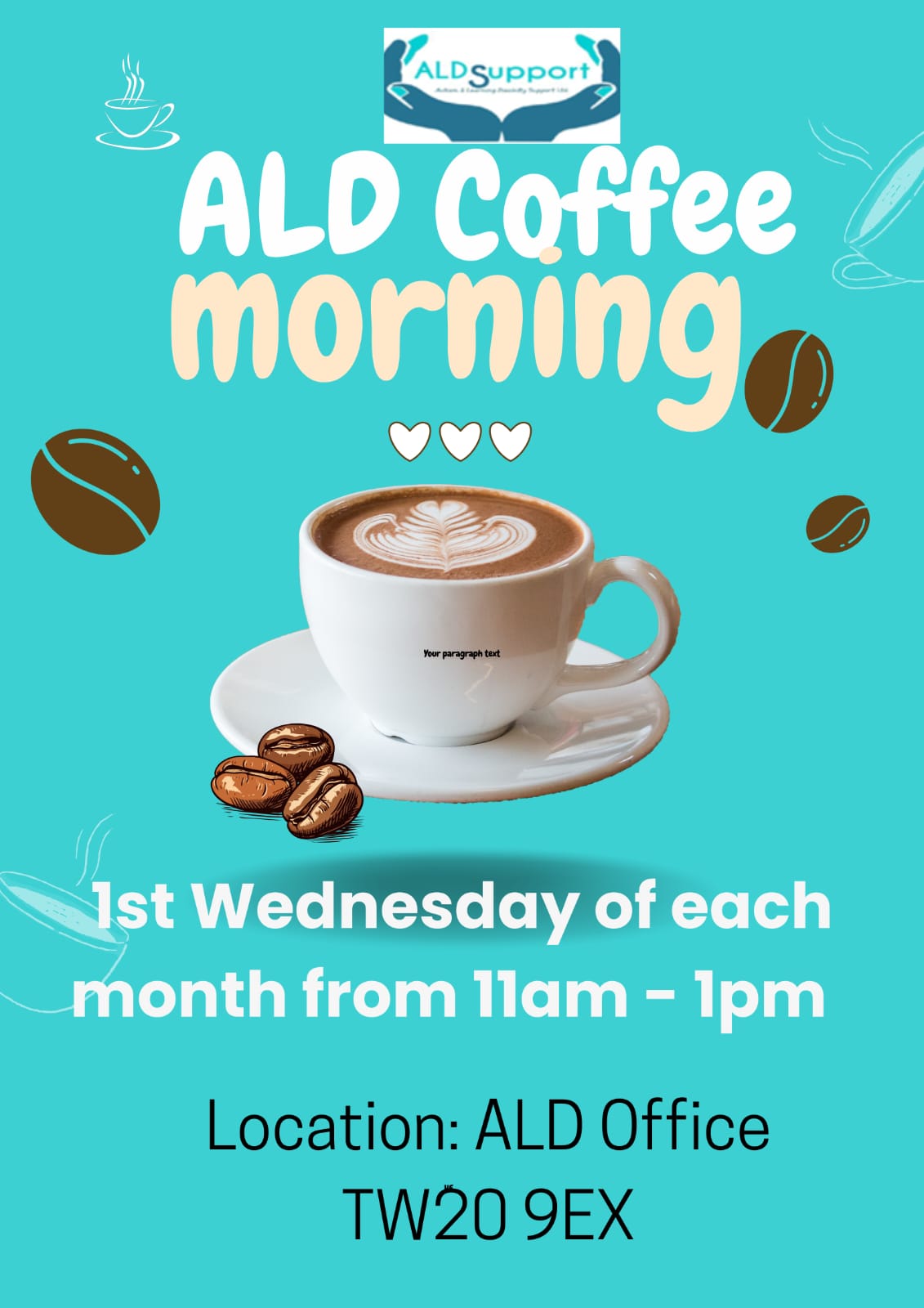 Our events first wednesday of each month